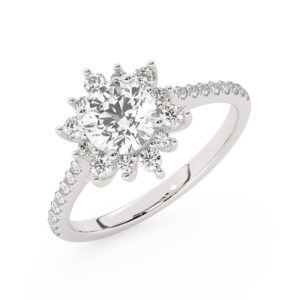 טבעת אירוסין היילו דגם BJ24