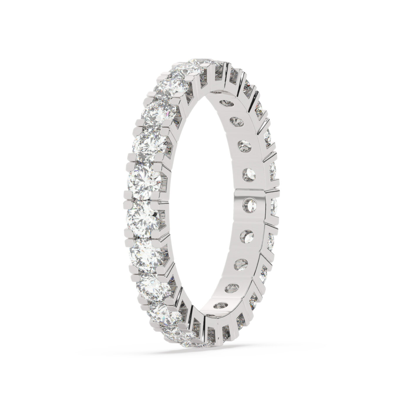 טבעת איטרניטי 4 שיניים עבות דגם BJ61 – תמונה 4