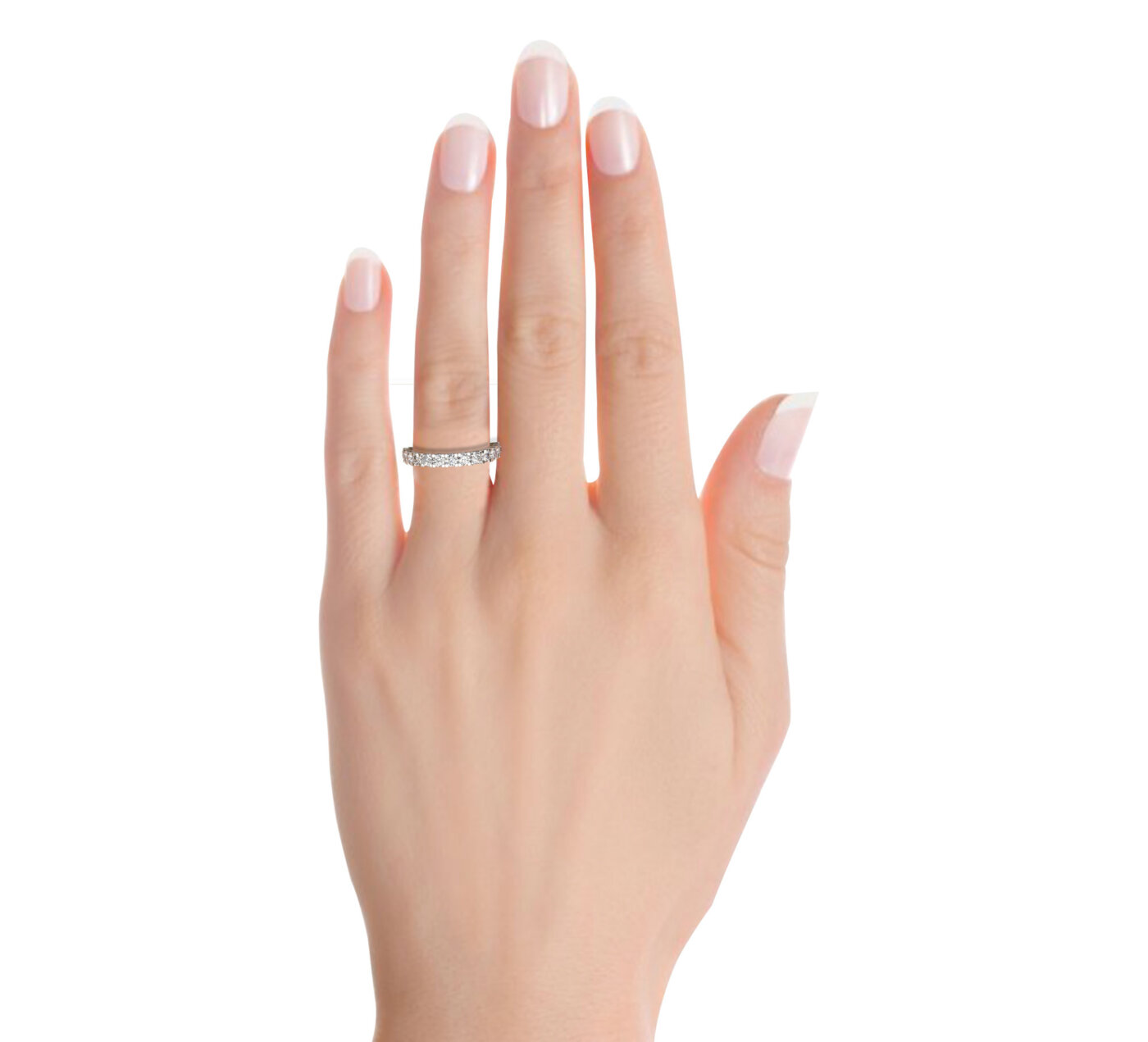 טבעת איטרניטי 4 שיניים עבות דגם BJ61 – תמונה 5