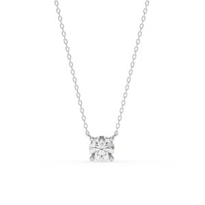 תליון סוליטר עם שרשרת דקה דגם BJ80