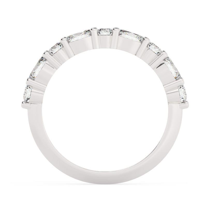 טבעת חצי איטרניטי עגול ואובל דגם BJ110 – תמונה 3