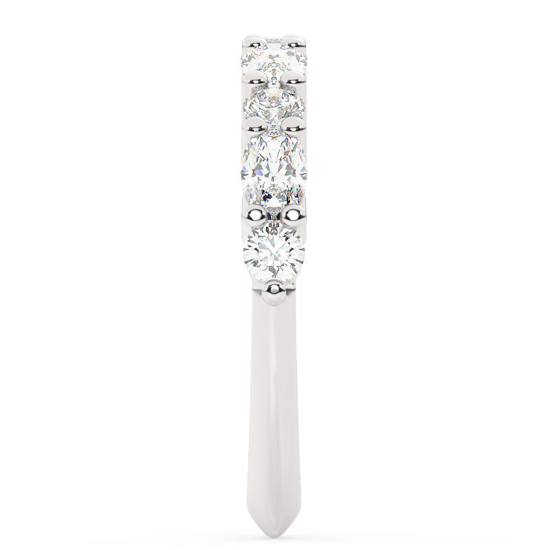 טבעת חצי איטרניטי עגול ואובל דגם BJ110 – תמונה 4