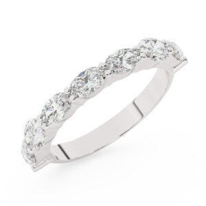 טבעת חצי איטרניטי אובל דגם BJ109